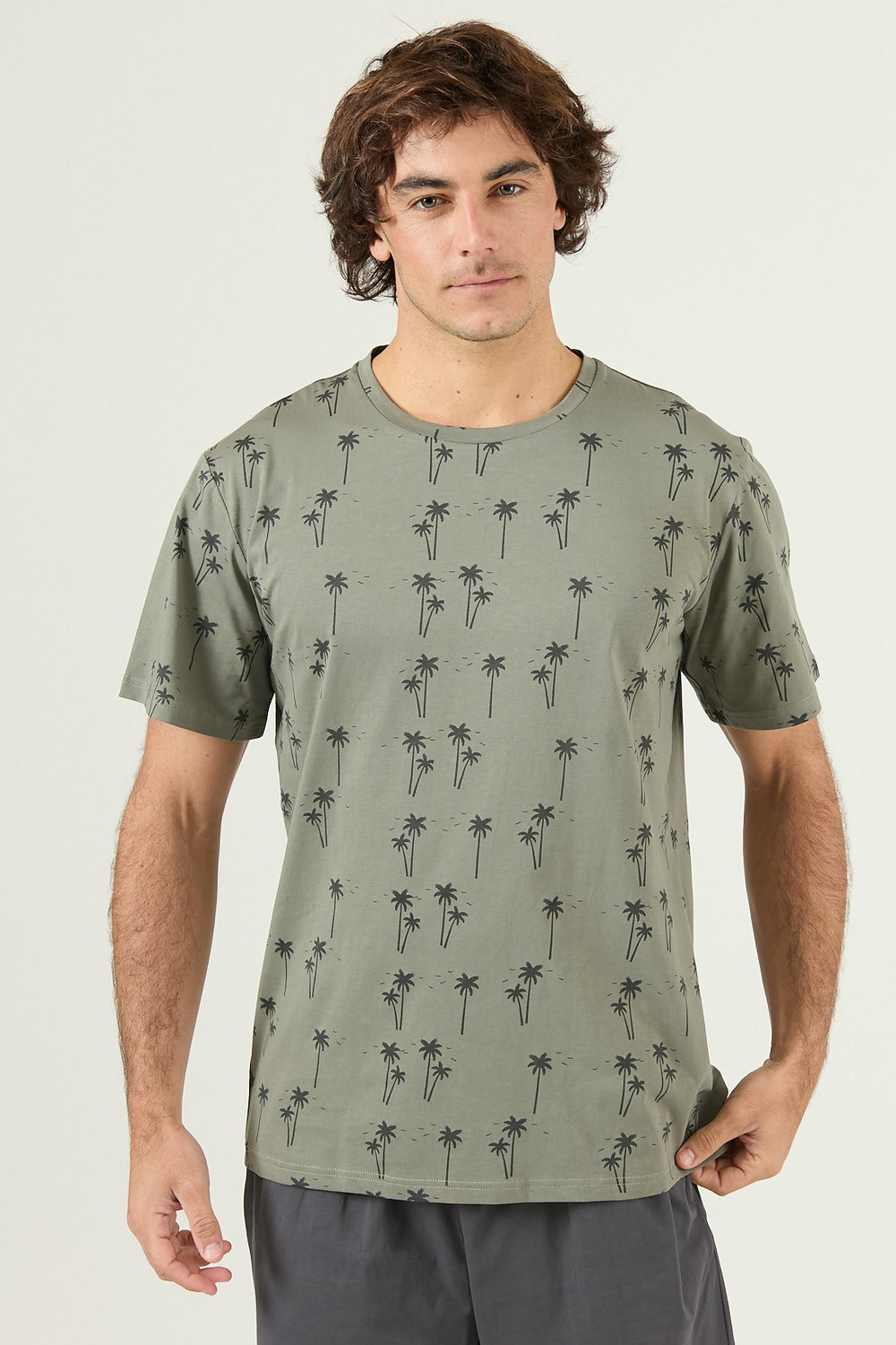 Pijama Tomas Short Charcoal
