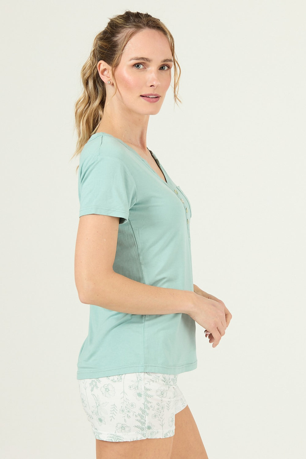 Pijama Kate Short Verde