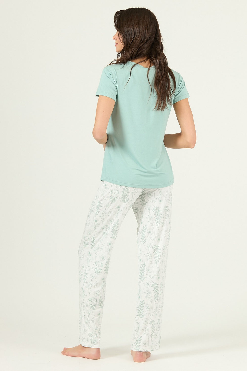 Pijama Kate Pantalon Largo Verde