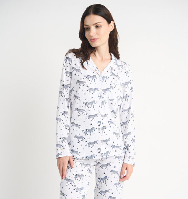 Pijama Jaci Blanco Estampado