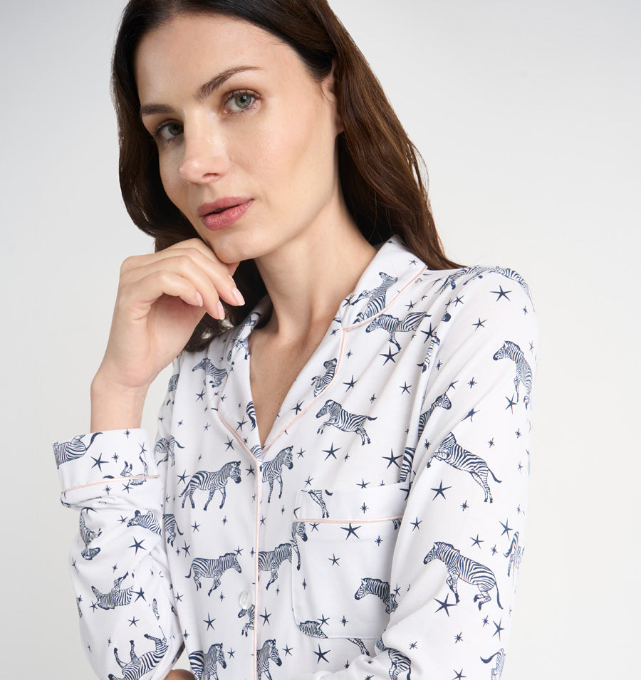 Pijama Jaci Blanco Estampado