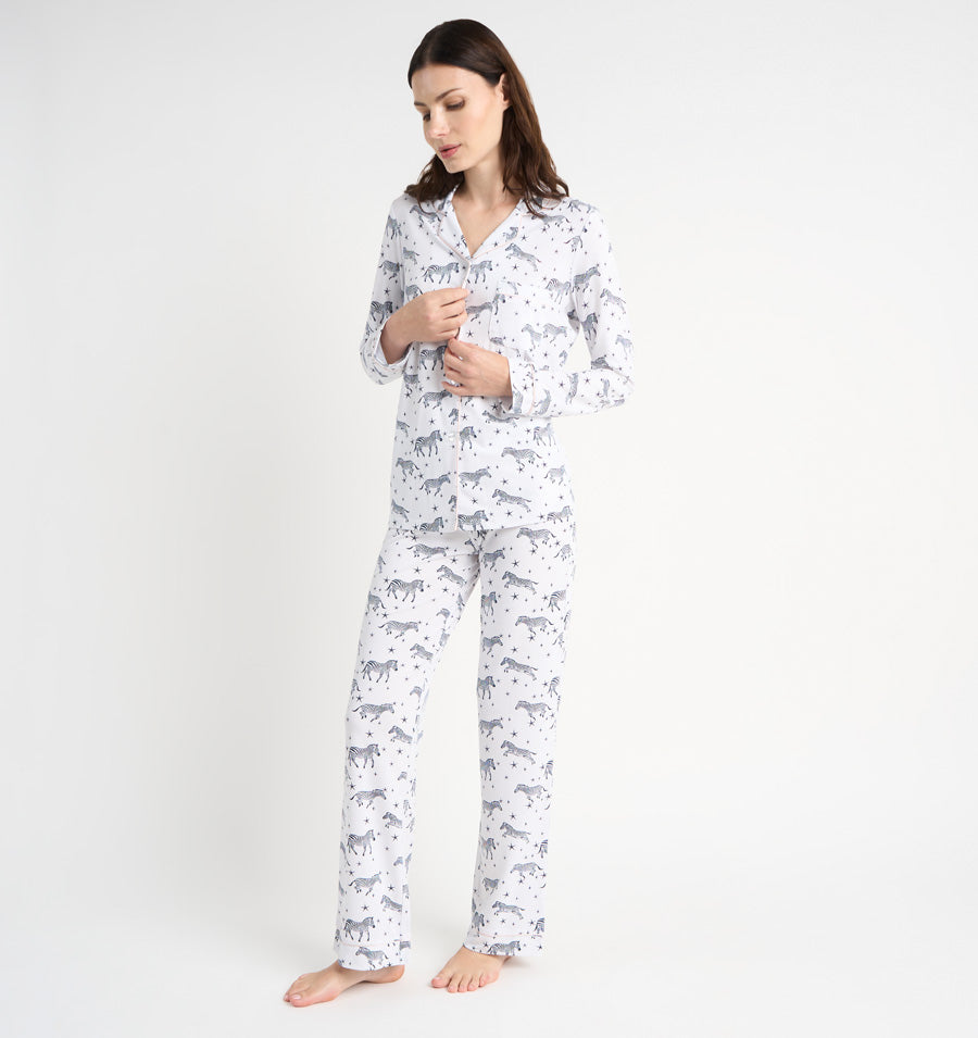 Pijama Jaci Blanco Estampado