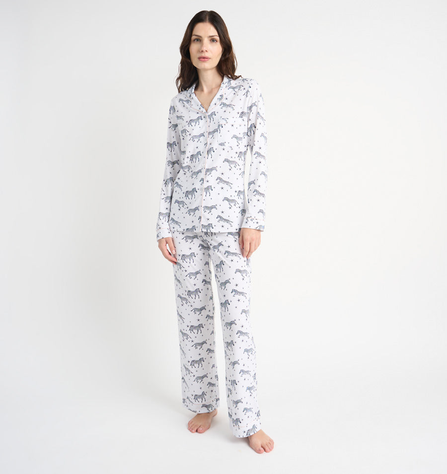 Pijama Jaci Blanco Estampado