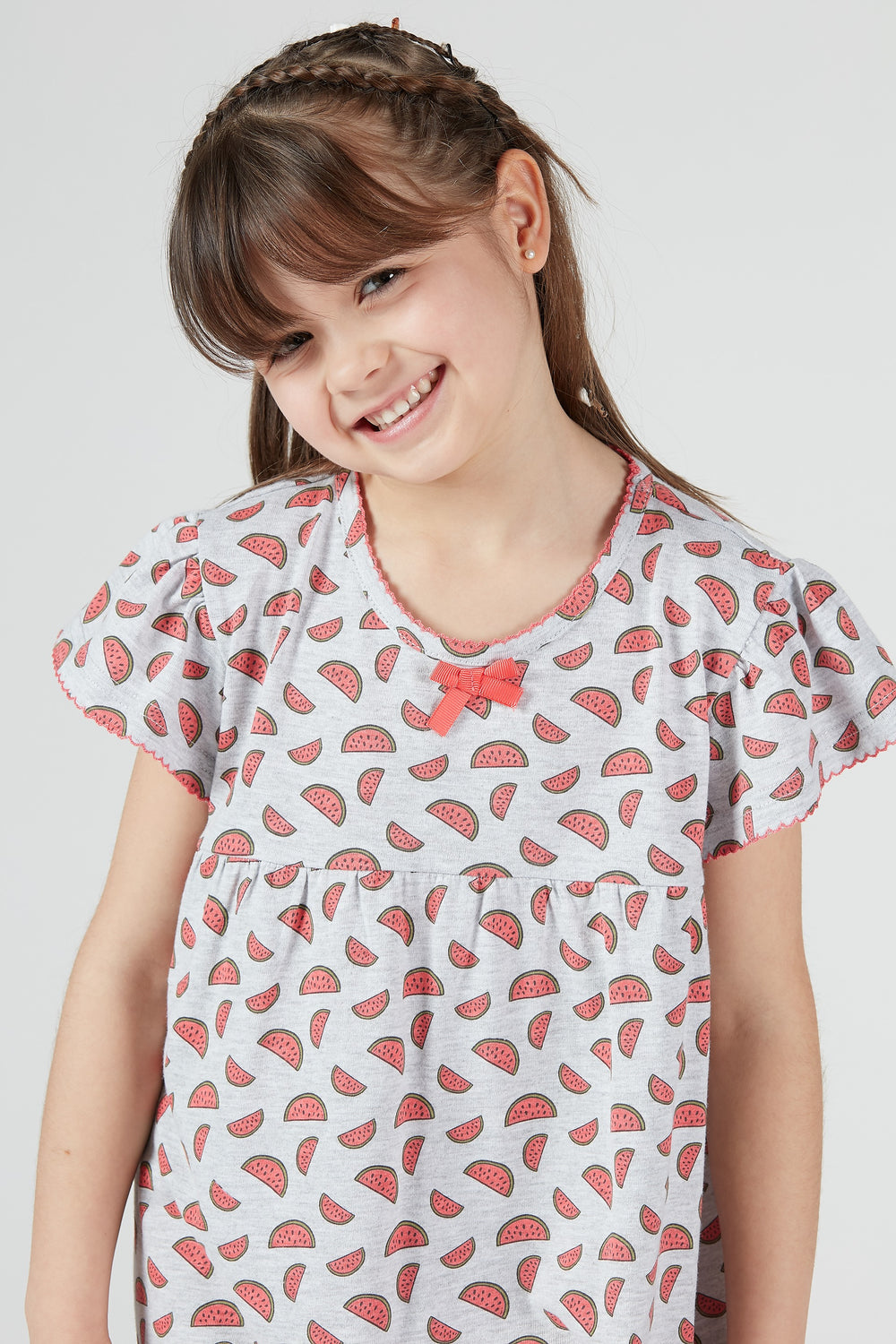 Camisa Baby Paz Niña Gris