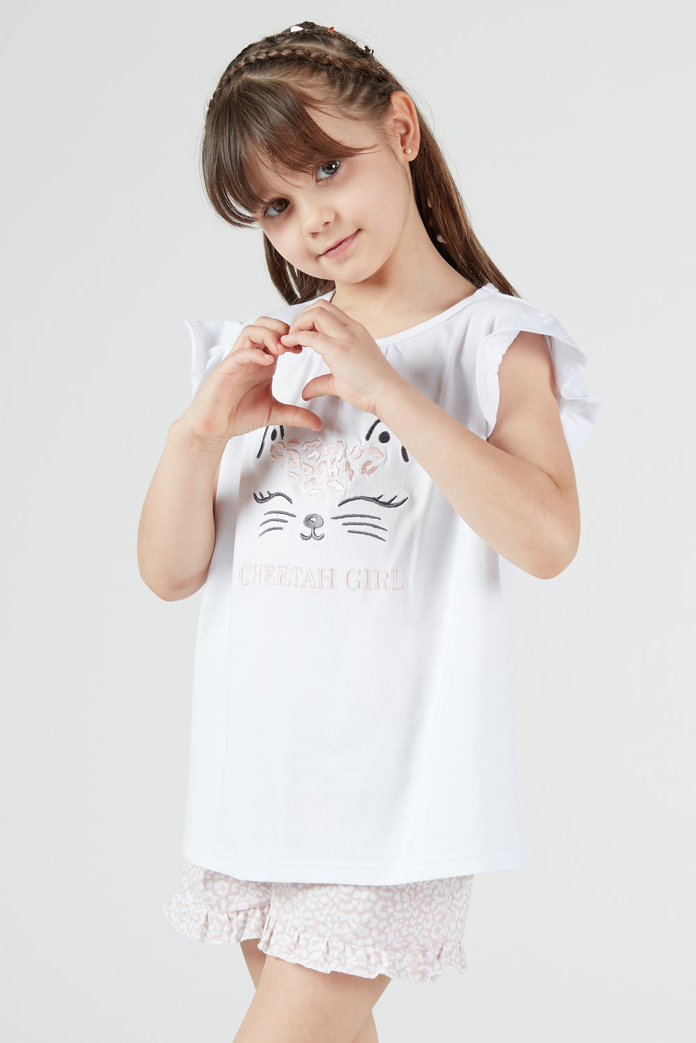 Pijama Jose Short Kids Rosado