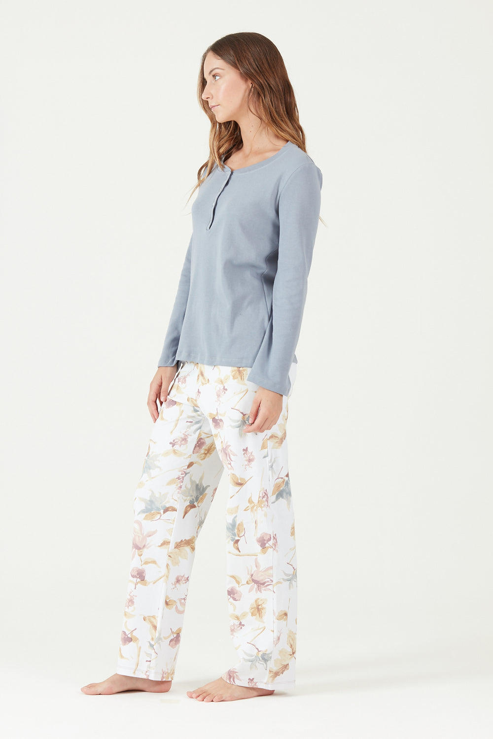 Pijama Spa Blanco Estampado