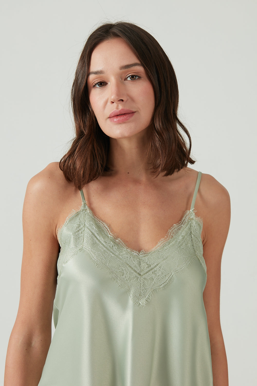 Pijama Cande Short Verde