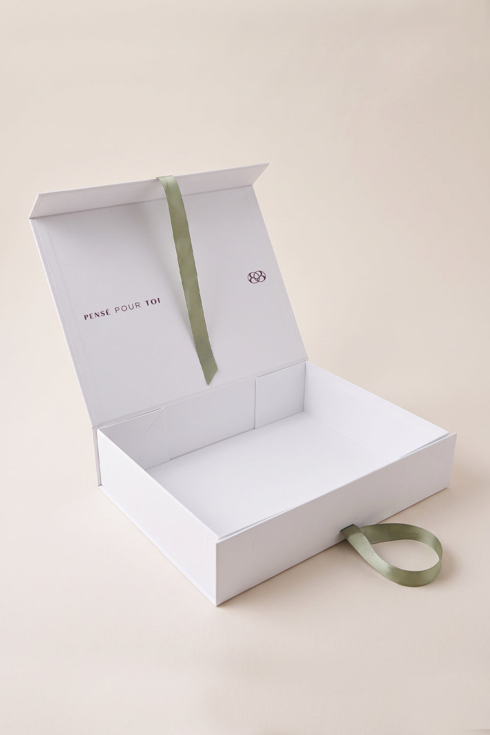 Caja Regalo L Gris Claro