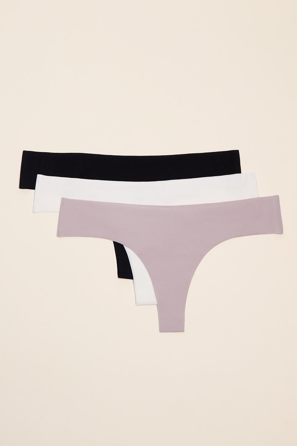 Calzón X3 Cheeky Microfibra Trendy Gris/Negro/Blanco