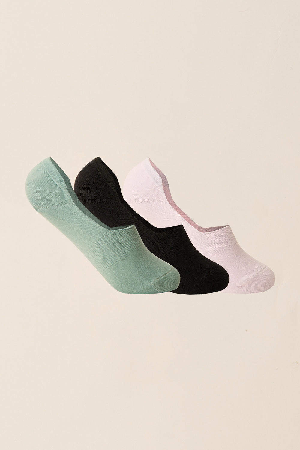 Calcetines Pack X3 Inv Trendy Negro/Blanco/Verde