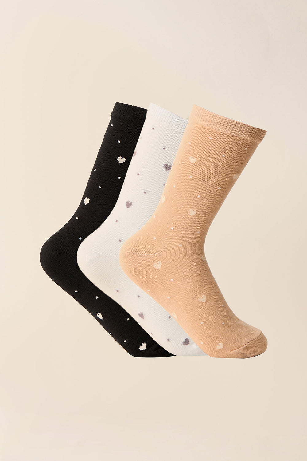 Calcetines Pack X3 Med Corazones