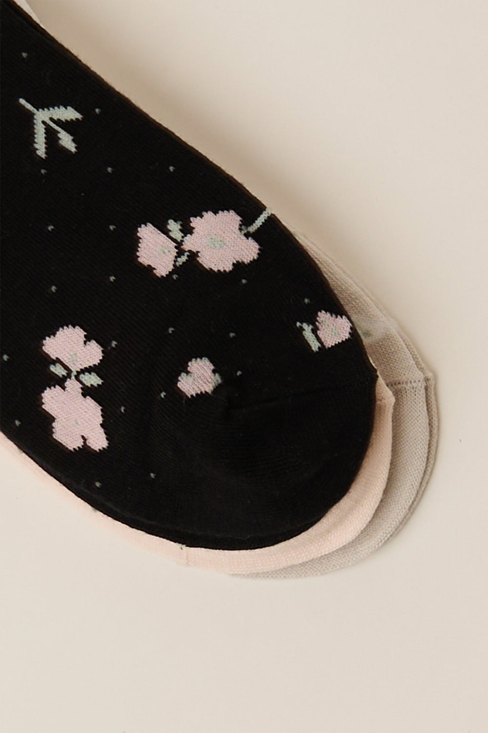 Calcetines Pack X3 Med Flores