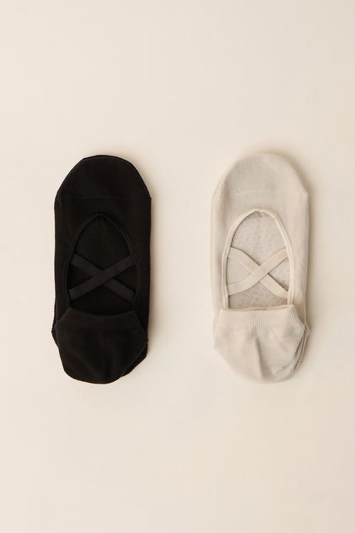 Calcetines Pack X2 Yoga Negro