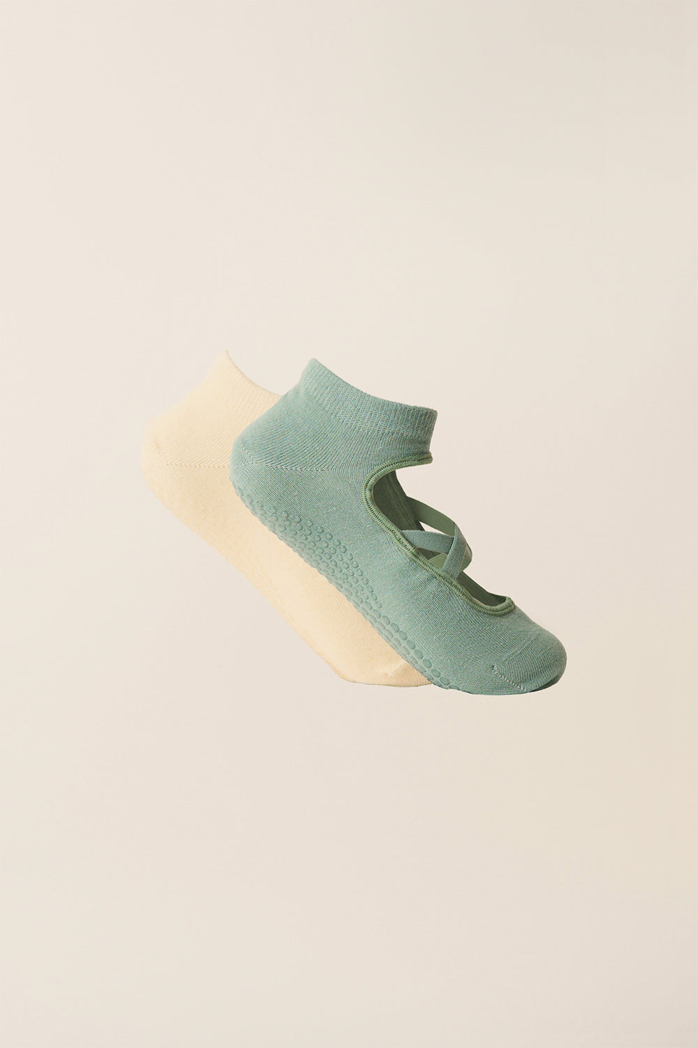 Calcetines Pack X2 Yoga Verde
